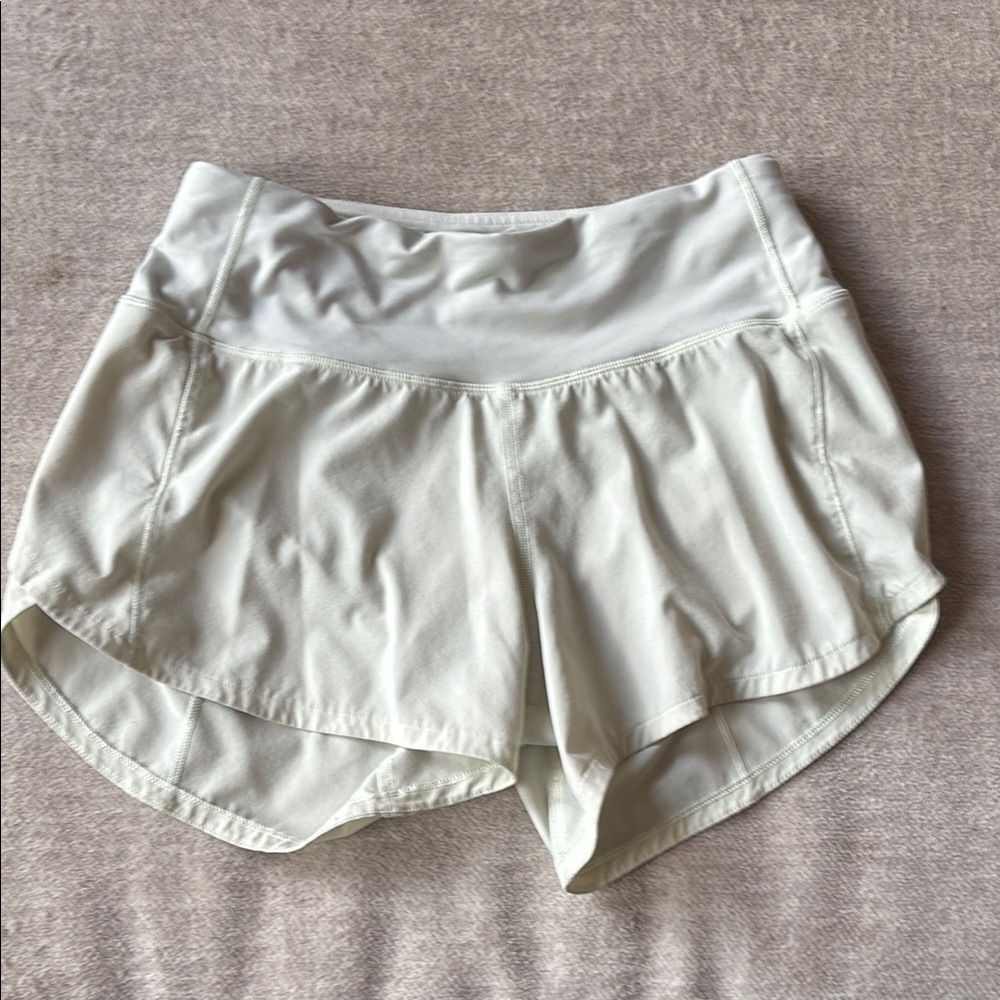 Women's Cream Shorts